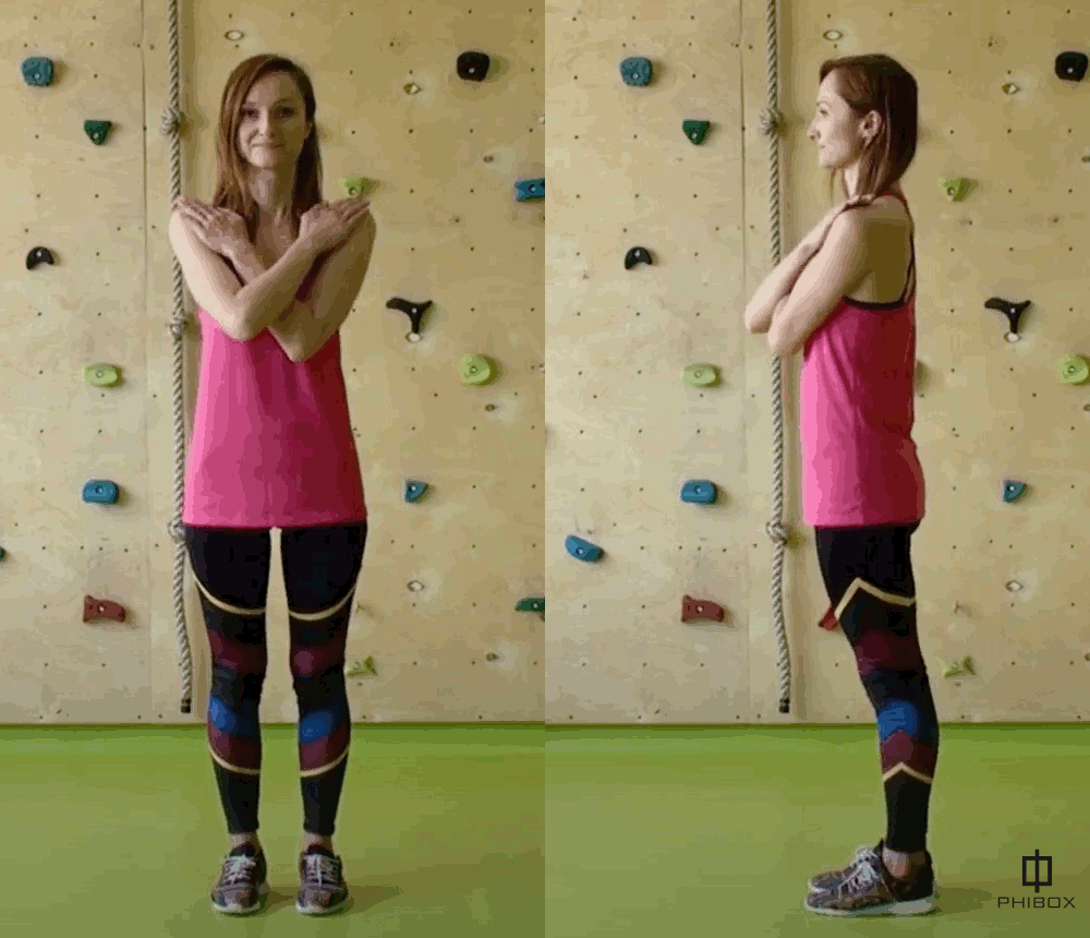 Stanie jednonóż - prawidłowe wykonanie